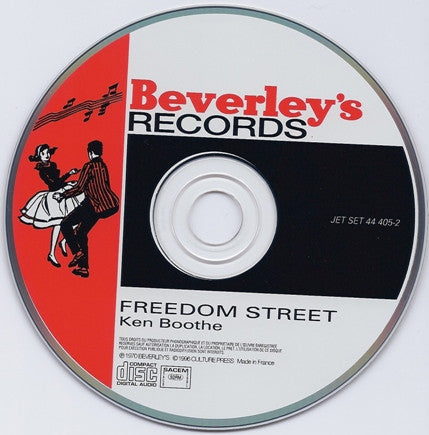 Ken Boothe : Freedom Street (CD, Album, RE)