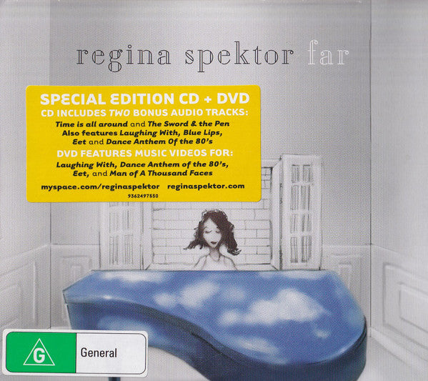 Regina Spektor : Far (CD, Album + DVD-V, NTSC + S/Edition, Dig)