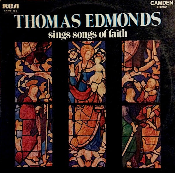 Thomas Edmonds With Barry Hall (3) : Thomas Edmonds Sings Songs Of Faith (LP)