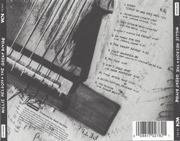 Willie Nelson : The Great Divide (CD, Album)