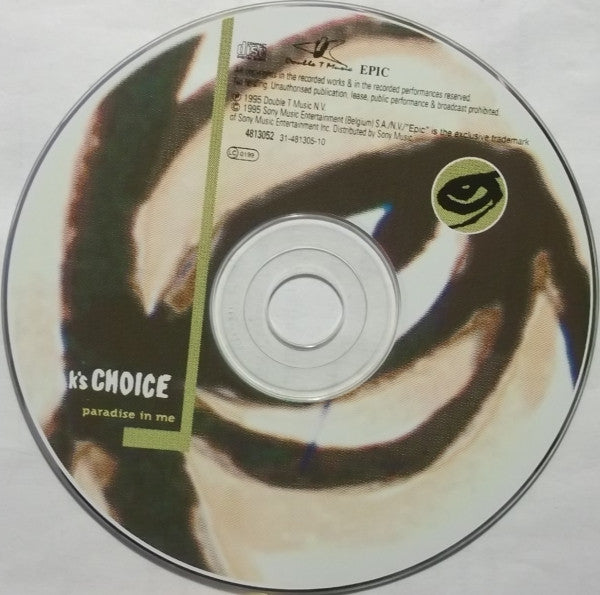 K's Choice : Paradise In Me (CD, Album)