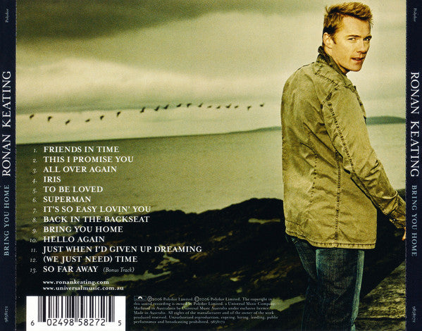 Ronan Keating : Bring You Home (CD, Album)