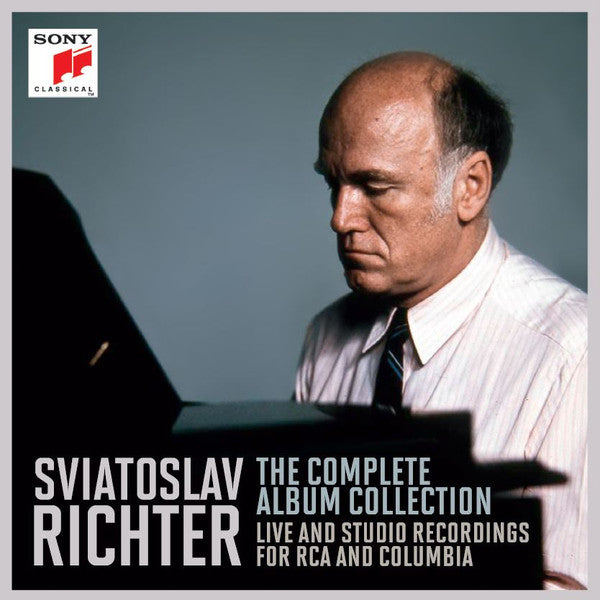 Sviatoslav Richter : The Complete Album Collection / Live And Studio Recordings For RCA And Columbia (18xCD, Mono, RM + Box, Comp)