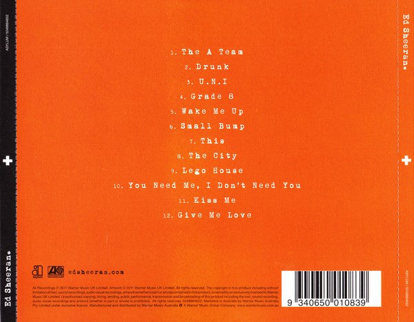 Ed Sheeran : + (CD, Album, RE)