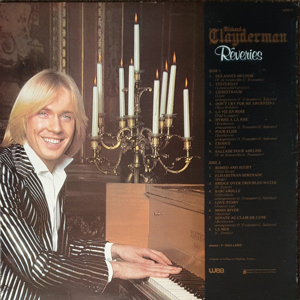 Richard Clayderman : Rêveries (LP, Album)