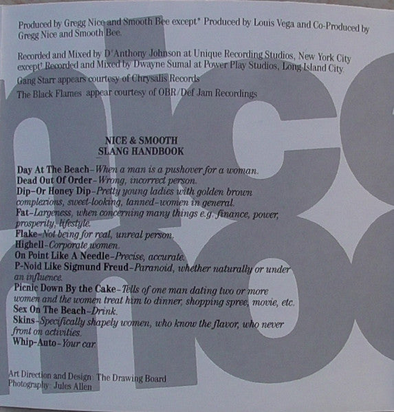Nice & Smooth : Ain't A Damn Thing Changed (CD, Album, RE, UML)
