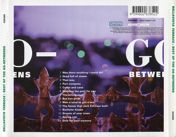 The Go-Betweens : Bellavista Terrace: Best Of The Go-Betweens (CD, Comp)