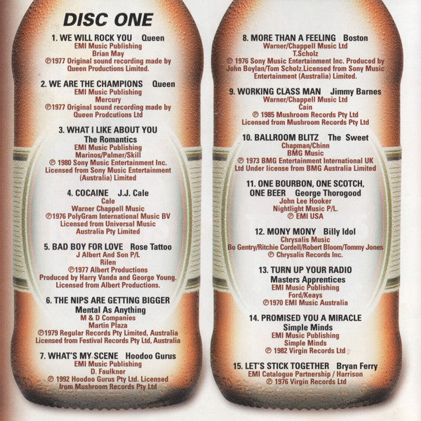 Various : The World's Best Ever Beer Songs 2 (2xCD, Comp)
