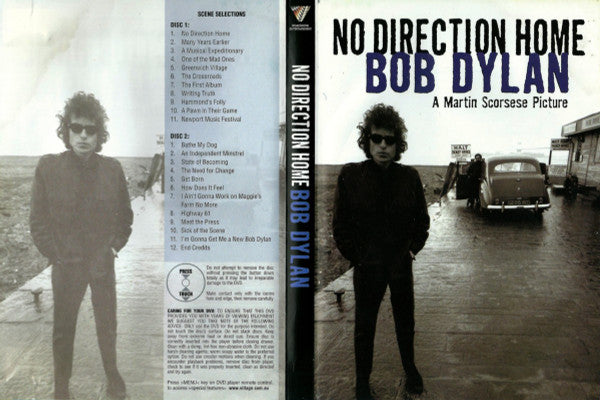 Bob Dylan, Martin Scorsese : No Direction Home: Bob Dylan (A Martin Scorsese Picture) (2xDVD-V, PAL, Reg)