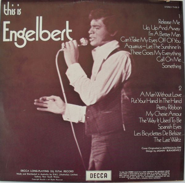 Engelbert Humperdinck : This Is Engelbert (LP, Comp)