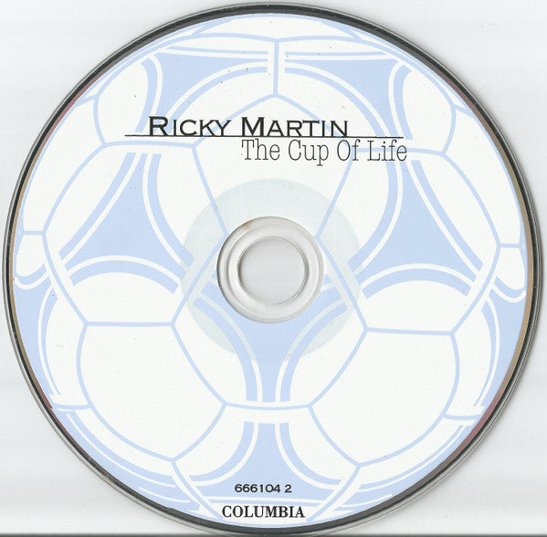 Ricky Martin : The Cup Of Life (The Official Song Of The World Cup, France '98) (CD, Single)
