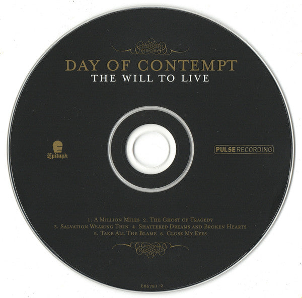 Day Of Contempt : The Will To Live (CD, EP)