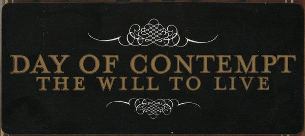 Day Of Contempt : The Will To Live (CD, EP)