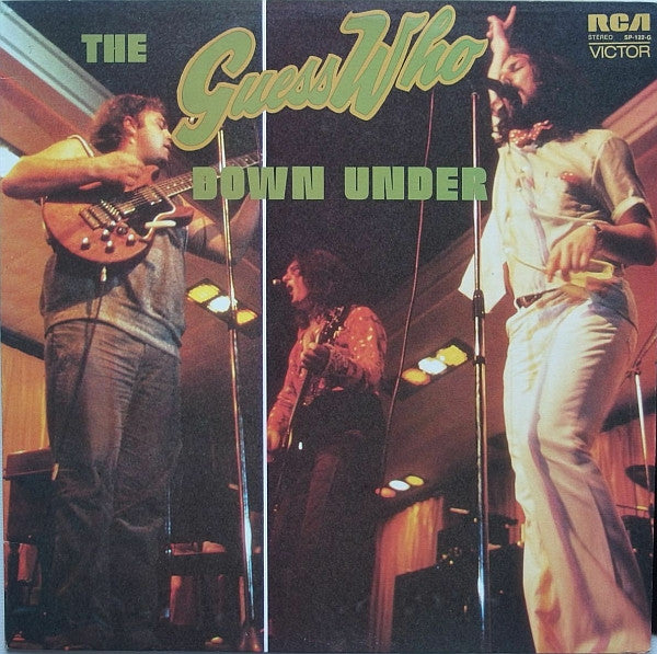 The Guess Who : The Guess Who Down Under (LP, Album, Comp, Gat)
