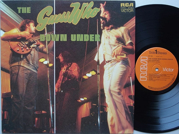 The Guess Who : The Guess Who Down Under (LP, Album, Comp, Gat)