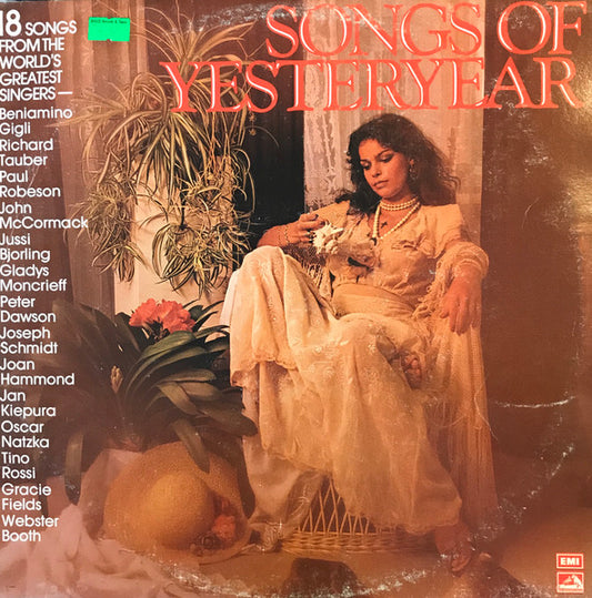Various : Songs Of Yesteryear (LP, Comp)