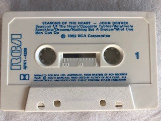 John Denver : Seasons Of The Heart (Cass, Album)