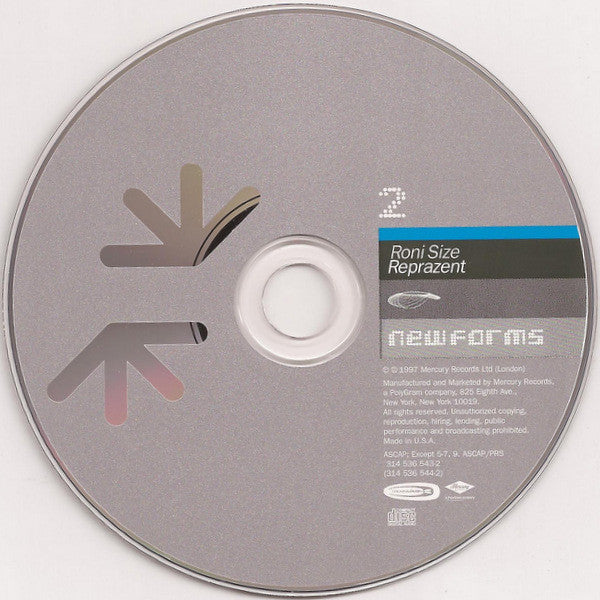 Roni Size / Reprazent : New Forms (2xCD, Album)