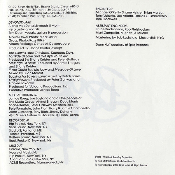 Devonsquare : Bye Bye Route 66 (CD, Album)