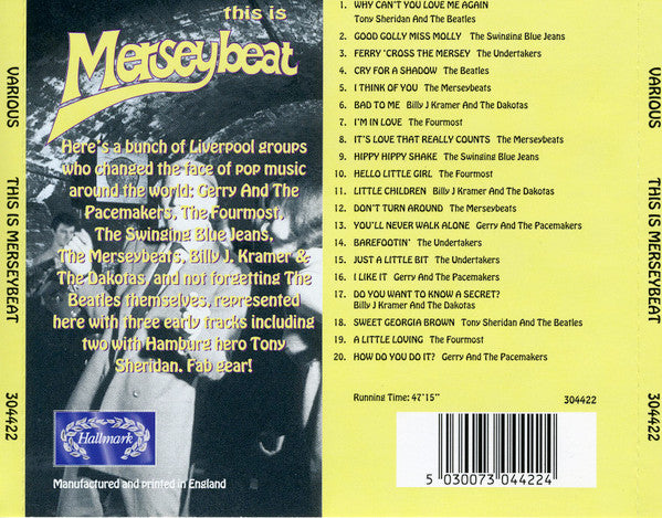 Various : This Is Merseybeat (CD, Comp)