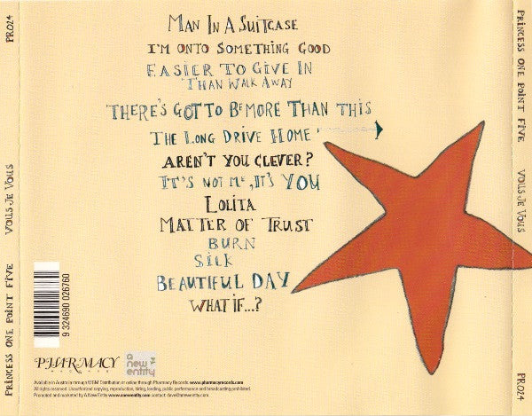 Princess One Point Five : Vous Je Vous (CD, Album)