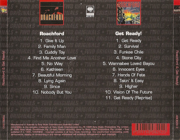 Roachford : Roachford & Get Ready! (CD, Album + CD, Album + Box, Comp)
