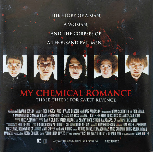 My Chemical Romance : Three Cheers For Sweet Revenge (CD, Album)