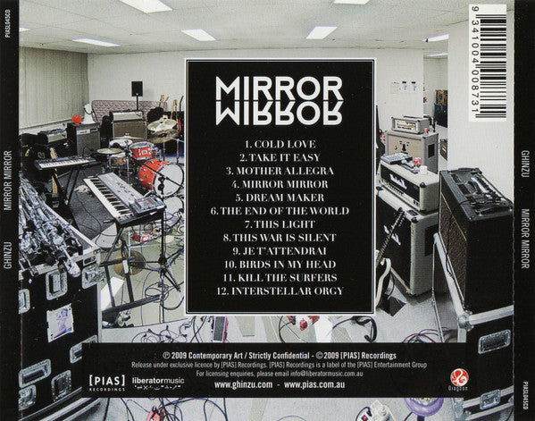 Ghinzu : Mirror Mirror (CD, Album)