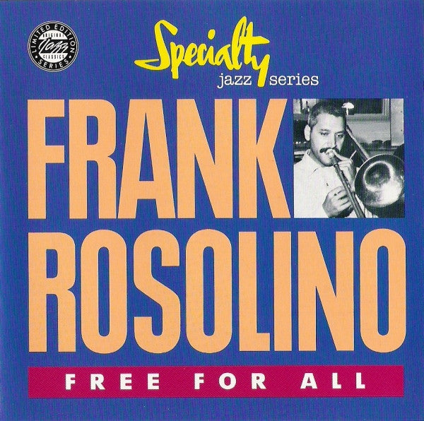 Frank Rosolino : Free For All (CD, Ltd, RE)