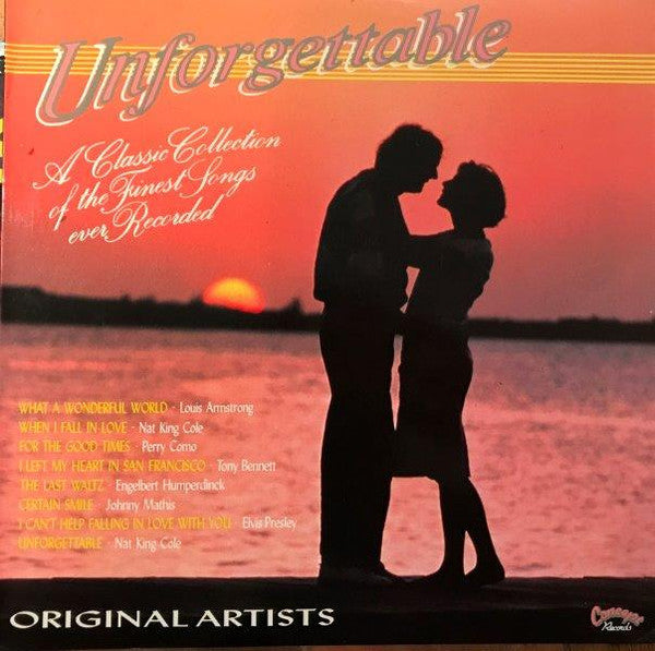 Various : Unforgettable  (LP, Comp)