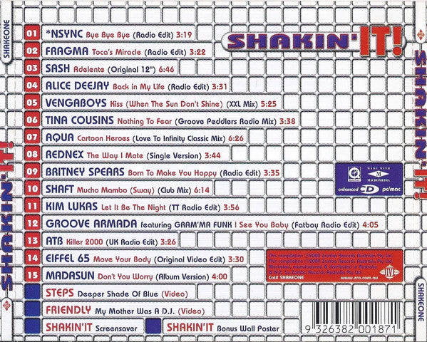 Various : Shakin' IT! (CD, Comp, Enh)