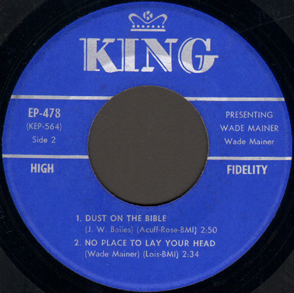 Wade Mainer : My Soldier Boy (7", EP)