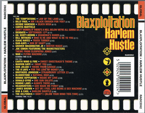 Various : Blaxploitation 4 (Harlem Hu$tle) (2xCD, Comp)