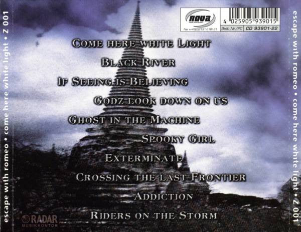 Escape With Romeo : Come Here White Light (CD, Album)