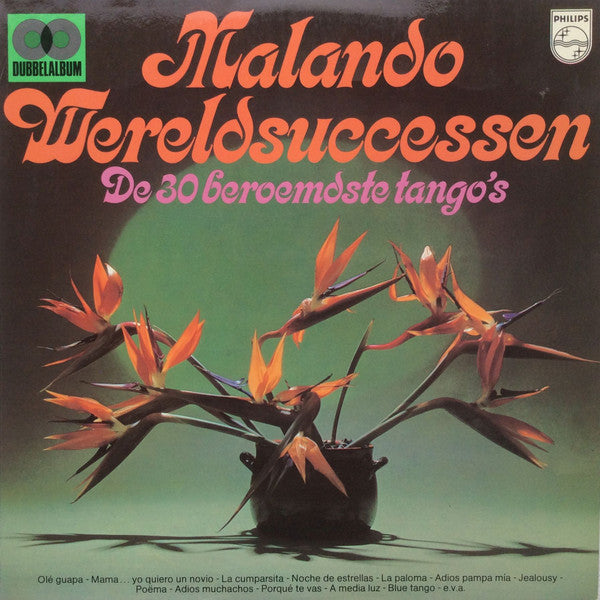 Malando And His Tango Orchestra : Wereldsuccessen (2xLP, Comp)