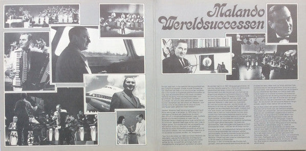 Malando And His Tango Orchestra : Wereldsuccessen (2xLP, Comp)