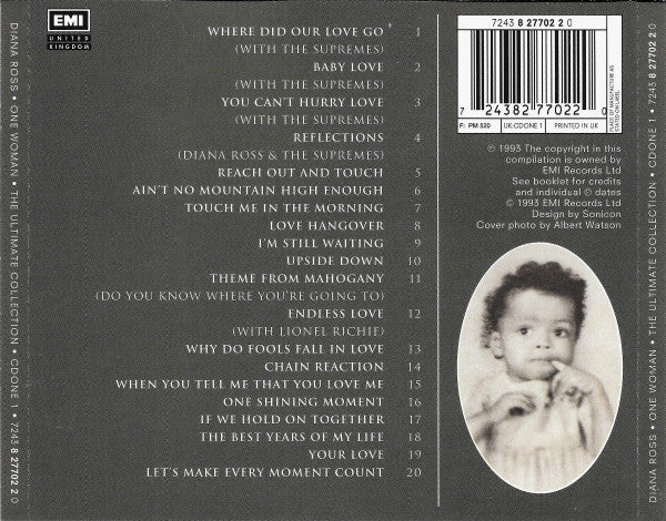 Diana Ross : One Woman - The Ultimate Collection (CD, Comp)