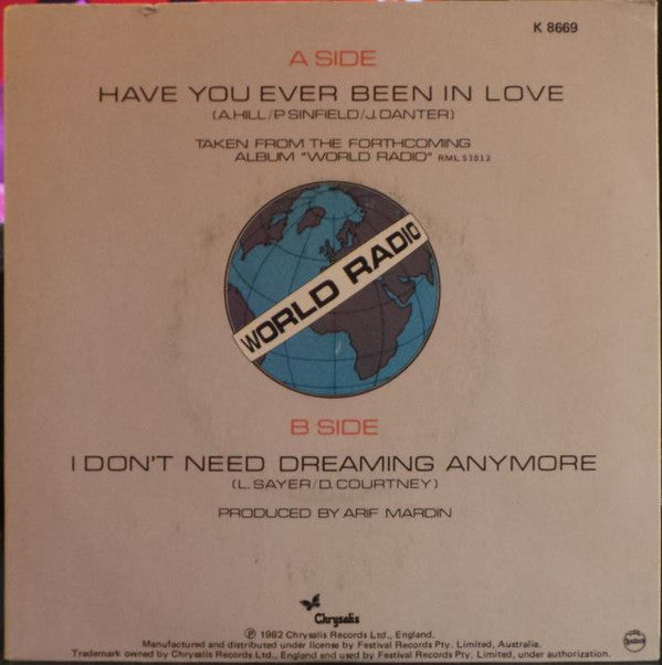 Leo Sayer : Have You Ever Been In Love (7", Single, Ltd)