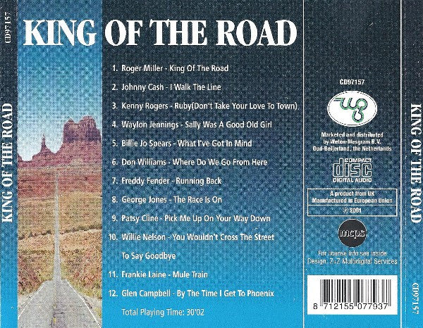 Various : King Of The Road (CD, Comp)