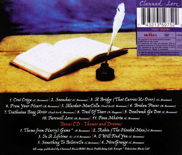 Clannad : Lore (CD, Album + CD, Bon)