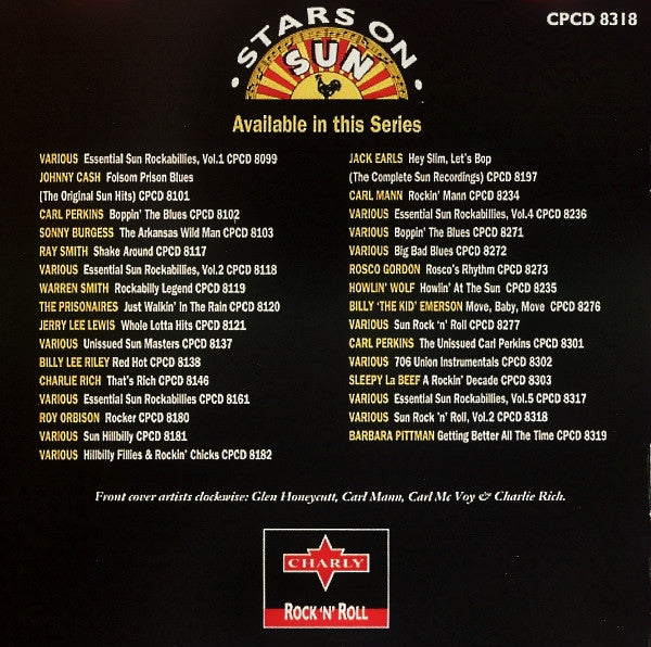 Various : Sun Rock 'N' Roll Volume 2 (CD, Comp, RM)