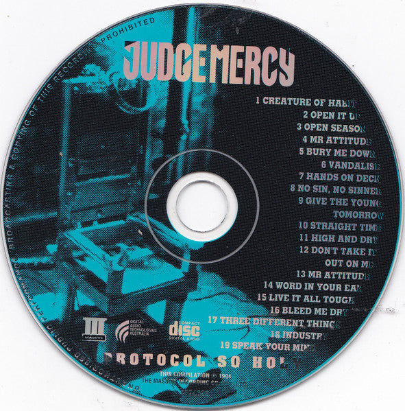 Judge Mercy : Protocol So Holy (CD, Album)