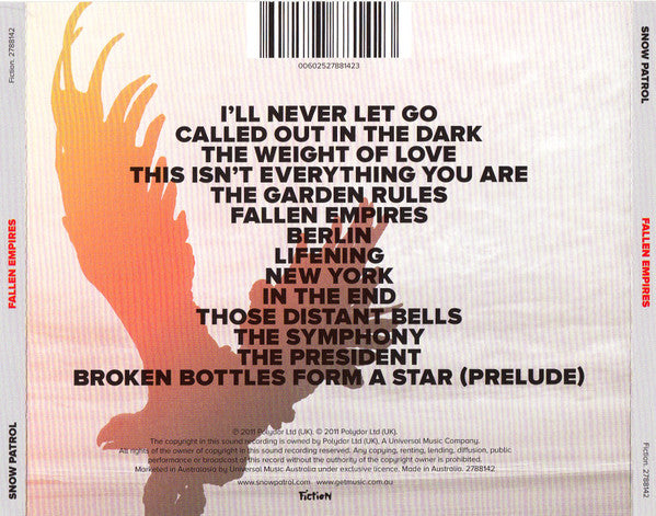 Snow Patrol : Fallen Empires (CD, Album)