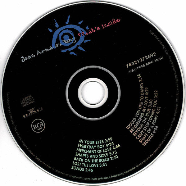 Joan Armatrading : What's Inside (CD, Album)