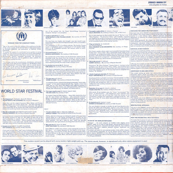 Various : World Star Festival (LP, Comp)