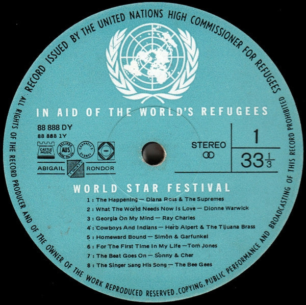 Various : World Star Festival (LP, Comp)