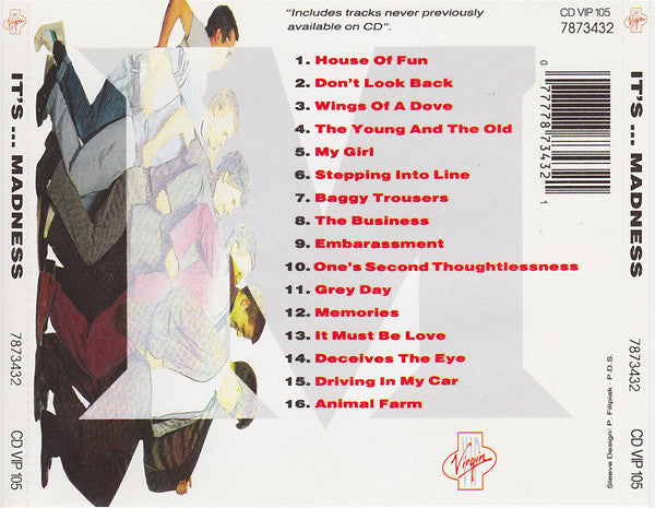 Madness : It's... Madness (CD, Comp)