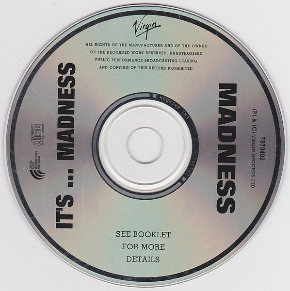 Madness : It's... Madness (CD, Comp)