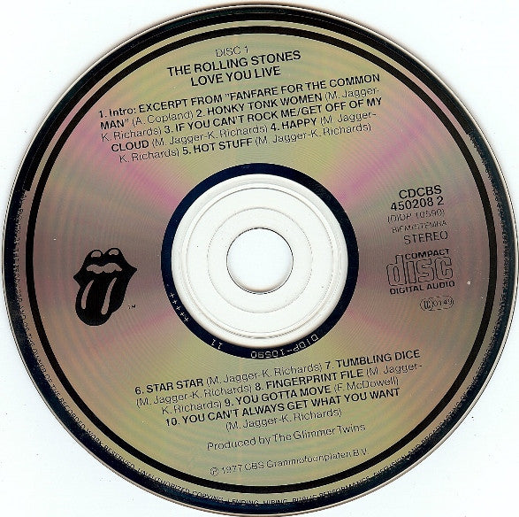 The Rolling Stones : Love You Live (2xCD, Album, RE)