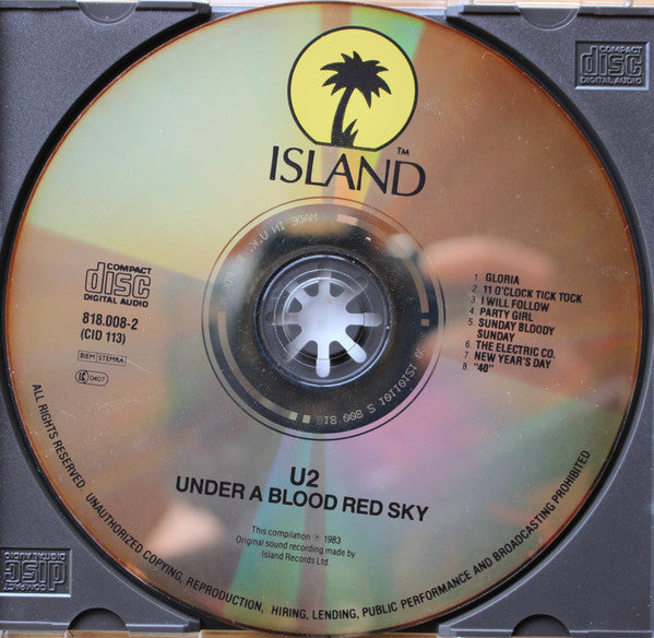 U2 : Live / Under A Blood Red Sky (CD, MiniAlbum, RE)